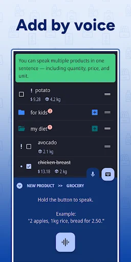ดาวน์โหลด Shopping List – Enchan Li ล่าสุด – แอปจดรายการซื้อของที่ดีที่สุด - Screenshot 3