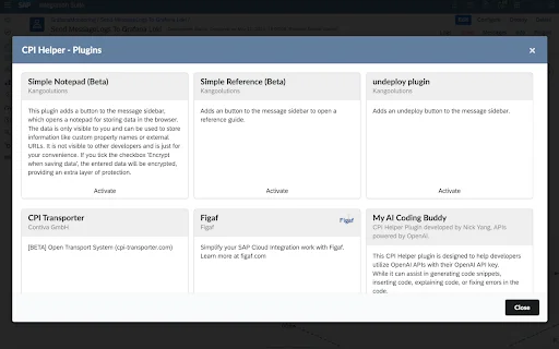 ดาวน์โหลด SAP CPI Helper ล่าสุด – เพิ่มประสิทธิภาพการทำงานและแก้บั๊กฟรี - Screenshot 2