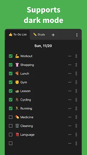 ดาวน์โหลด Daily Checklist – แอปจัดการงานและวางแผนกิจวัตรประจำวัน - Screenshot 3