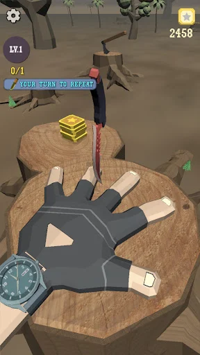 ดาวน์โหลด Knife Finger Game ล่าสุด – เกมท้าทายความเร็ว ดาวน์โหลดฟรี - Screenshot 2