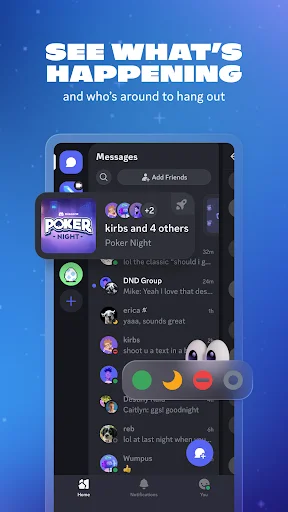 ดาวน์โหลด Discord ล่าสุด – แชทกลุ่มและชุมชนเกมฟรี บนมือถือ - Screenshot 3