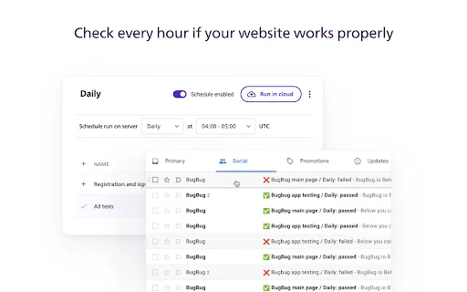 ดาวน์โหลด BugBug Automation Testing เวอร์ชันล่าสุด – ทดสอบเว็บแบบไม่ต้องเขียนโค้ดฟรี - Screenshot 3