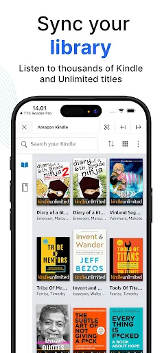 ดาวน์โหลด AudioBooks Unlimited to Kindle ล่าสุด – เปลี่ยนหนังสือเป็นเสียงฟรี - Screenshot 8