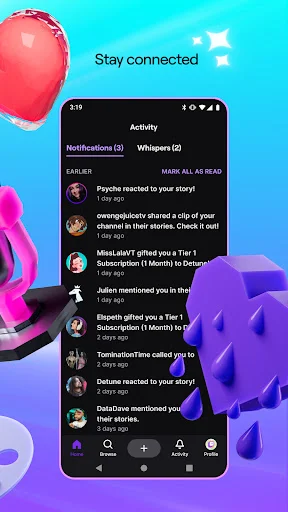 ดาวน์โหลด Twitch: Live Streaming เวอร์ชันล่าสุด – รับชมสดฟรีบนมือถือ - Screenshot 6
