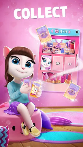 ดาวน์โหลด My Talking Angela ล่าสุด – เกมเลี้ยงแมวสุดน่ารัก เล่นฟรี - Screenshot 13
