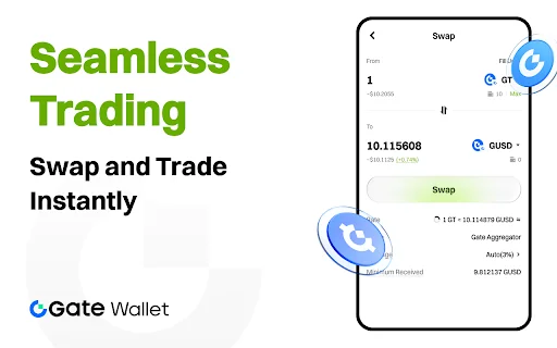 ดาวน์โหลด Gate Wallet ล่าสุด – กระเป๋าเงินคริปโต Web3 ใช้งานง่าย - Screenshot 3