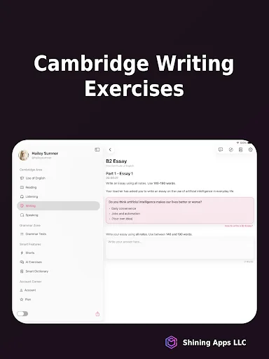 ดาวน์โหลด Cambridge English B2 (FCE) ล่าสุด – เตรียมสอบภาษาอังกฤษฟรี - Screenshot 14