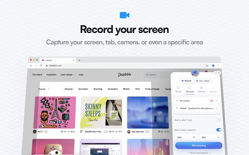ดาวน์โหลด Screenity – บันทึกหน้าจอและใส่คำอธิบายฟรี ใช้งานง่ายที่สุด - Screenshot 1