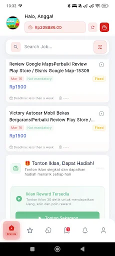 ดาวน์โหลด Gudang Tugas ล่าสุด – แอปทำภารกิจรับเงินจริง ฟรี - Screenshot 9