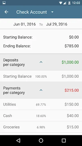 ดาวน์โหลด Volkron CheckBook ล่าสุด – แอปจัดการบัญชีและรายรับรายจ่ายฟรี - Screenshot 3