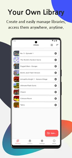 ดาวน์โหลด FlashArch – เล่นเกม Flash SWF บนมือถือได้ฟรี ล่าสุด - Screenshot 3