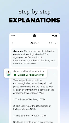 ดาวน์โหลด Brainly: AI Homework Helper ล่าสุด – ตัวช่วยทำการบ้านอัจฉริยะฟรี - Screenshot 4
