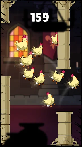 ดาวน์โหลด Fap Fap Chicken – Tsunami เวอร์ชันล่าสุด – เกมไก่สุดฮาฟรี - Screenshot 2