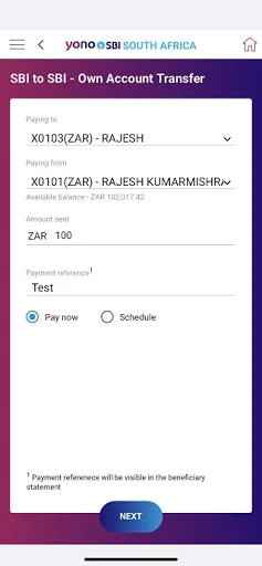 ดาวน์โหลดแอป YONO SBI South Africa เวอร์ชันล่าสุด – จัดการธุรกรรมการเงินของคุณได้ง่ายๆ - Screenshot 8