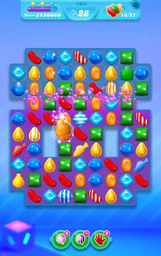 ดาวน์โหลด Candy Crush Soda Saga ล่าสุด – เกมจับคู่ 3 สนุกฟรีบนมือถือ - Screenshot 16