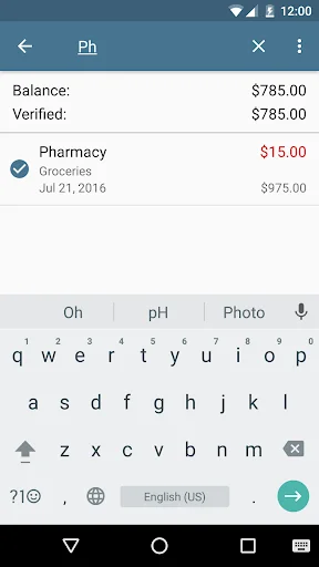 ดาวน์โหลด Volkron CheckBook ล่าสุด – แอปจัดการบัญชีและรายรับรายจ่ายฟรี - Screenshot 5