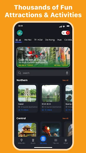 ดาวน์โหลด TravelViet: Your Trip Guide ล่าสุด – ไกด์นำเที่ยวและจองที่พักฟรี - Screenshot 5