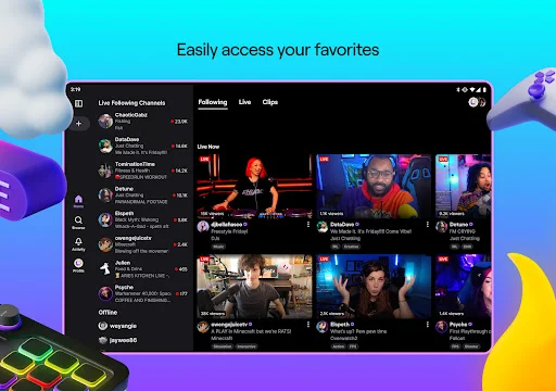 ดาวน์โหลด Twitch: Live Streaming เวอร์ชันล่าสุด – รับชมสดฟรีบนมือถือ - Screenshot 13