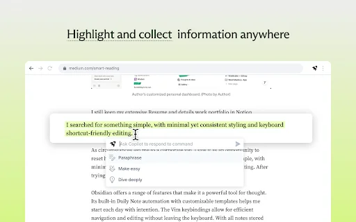 ดาวน์โหลด Liner: AI Copilot ตัวช่วยสรุปเว็บ YouTube และ PDF ฟรี - Screenshot 6