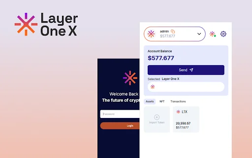 ดาวน์โหลด x_Wallet เวอร์ชันล่าสุด – กระเป๋าเงิน Crypto แบบ Multi-chain ที่ปลอดภัยและรวดเร็วที่สุด - Screenshot 2
