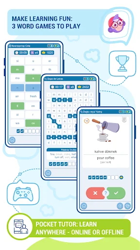 ดาวน์โหลด LinDuo – Speak Languages ฟรี เรียนภาษาอังกฤษ เยอรมัน ฝรั่งเศส - Screenshot 6