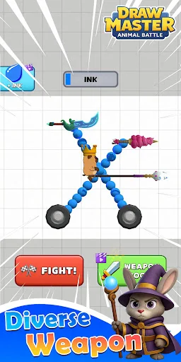 ดาวน์โหลด Draw & Smash Animal Cars 3D ล่าสุด – เกมวาดรถต่อสู้สุดมันส์ - Screenshot 5