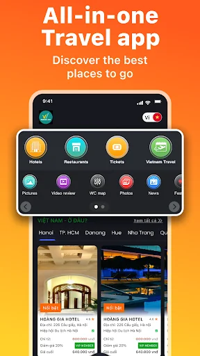 ดาวน์โหลด TravelViet: Your Trip Guide ล่าสุด – ไกด์นำเที่ยวและจองที่พักฟรี - Screenshot 3