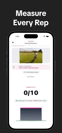 ดาวน์โหลด Footwork: Soccer Training App ล่าสุด – ฝึกฟุตบอลแบบมือโปรฟรี - Screenshot 4