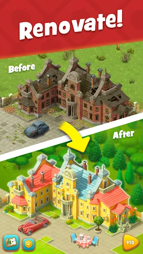 ดาวน์โหลด Gardenscapes เวอร์ชันล่าสุด – เกมแต่งสวนสุดสนุกเล่นฟรี - Screenshot 5