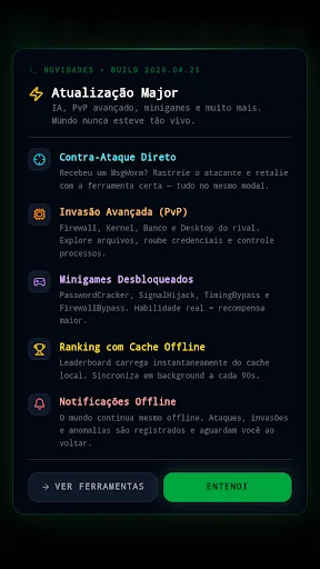 ดาวน์โหลด HackOs: Hacker Simulator ล่าสุด – เกมจำลองการแฮ็กฟรี - Screenshot 1