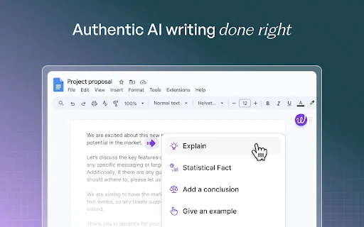ดาวน์โหลด Wordtune AI ช่วยเขียนและเรียบเรียงภาษาให้สละสลวย ฟรี - Screenshot 3