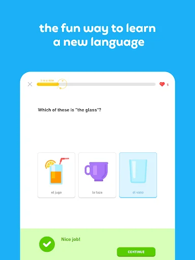 ดาวน์โหลด Duolingo ล่าสุด – เรียนภาษา คณิตศาสตร์ และหมากรุก ฟรี - Screenshot 10