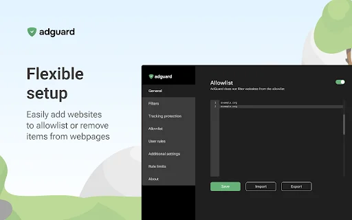 ดาวน์โหลด AdGuard AdBlocker (Beta) – บล็อกโฆษณาและป๊อปอัปฟรีล่าสุด - Screenshot 4