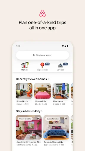 ดาวน์โหลด Airbnb เวอร์ชันล่าสุด – จองที่พักและประสบการณ์ทั่วโลกฟรี - Screenshot 1