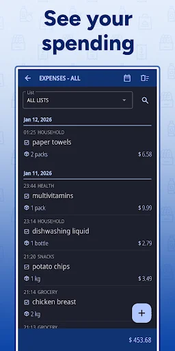 ดาวน์โหลด Shopping List – Enchan Li ล่าสุด – แอปจดรายการซื้อของที่ดีที่สุด - Screenshot 7