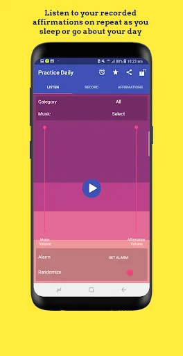 ดาวน์โหลด Creation – Voice Affirmations ล่าสุด – สร้างคำยืนยันพลังบวกด้วยเสียงคุณ - Screenshot 4