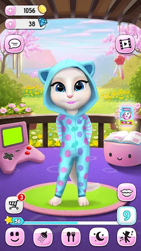 ดาวน์โหลด My Talking Angela ล่าสุด – เกมเลี้ยงแมวสุดน่ารัก เล่นฟรี - Screenshot 6