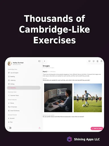 ดาวน์โหลด Cambridge English B2 (FCE) ล่าสุด – เตรียมสอบภาษาอังกฤษฟรี - Screenshot 11