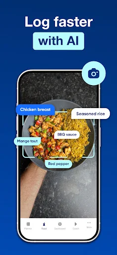 Fitness Chef – Calorie Counter ดาวน์โหลดแอปนับแคลอรี่และเมนูอาหารสุขภาพ - Screenshot 3