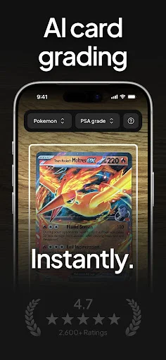 ดาวน์โหลด Card Grader Pro ล่าสุด – บริการประเมินสภาพการ์ดสะสมด้วย AI - Screenshot 1