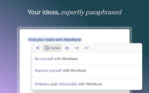 ดาวน์โหลด Wordtune AI ช่วยเขียนและเรียบเรียงภาษาให้สละสลวย ฟรี - Screenshot 2