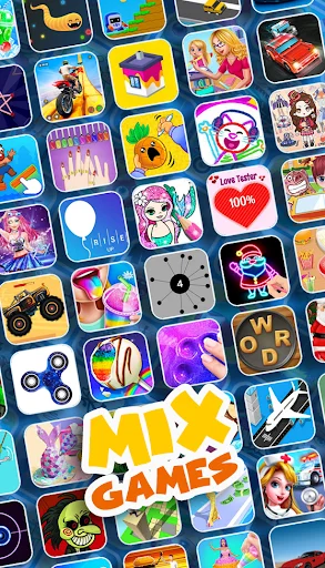 ดาวน์โหลด All Games in one app :mix game ล่าสุด – รวมเกมสนุกฟรีบนมือถือ - Screenshot 1