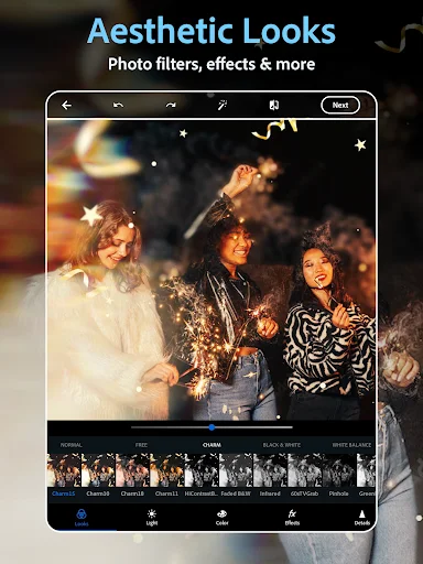 ดาวน์โหลด Photoshop Express ล่าสุด – แต่งรูปสวยด้วยฟิลเตอร์ระดับโปรฟรี - Screenshot 11