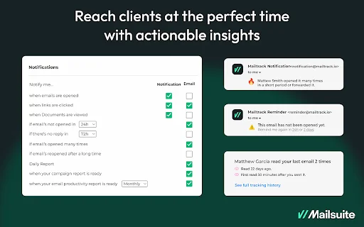 ดาวน์โหลด Mailtrack สำหรับ Gmail – ติดตามอีเมลฟรี แม่นยำที่สุด - Screenshot 5