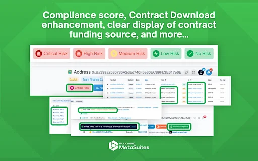 ดาวน์โหลด MetaSuites ล่าสุด – เครื่องมือวิเคราะห์ Web3 และ AI ครบวงจร - Screenshot 5