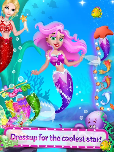ดาวน์โหลด Princess Mermaid Story – เกมเจ้าหญิงเงือกน้อยผจญภัยล่าสุด ฟรี - Screenshot 9