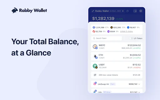 ดาวน์โหลด Rabby Wallet ล่าสุด – กระเป๋าเงิน DeFi ที่ปลอดภัยที่สุดสำหรับคุณ - Screenshot 2