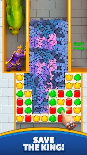 ดาวน์โหลด Royal Match ล่าสุด – เกมพัซเซิลแต่งปราสาทสุดสนุกเล่นฟรี - Screenshot 1