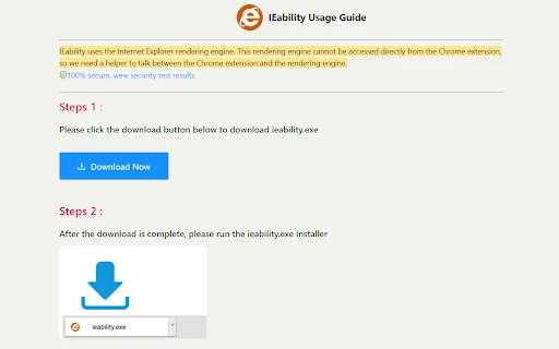 IEability – เปิดเว็บไซต์ IE บน Chrome ใช้งาน ActiveX และ Java ได้ง่าย - Screenshot 1