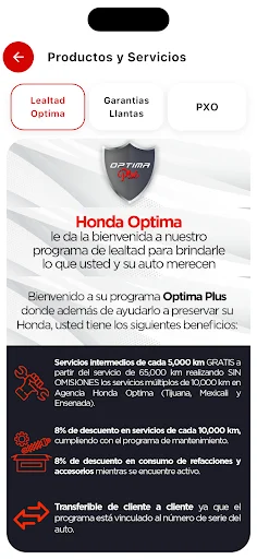 ดาวน์โหลด Honda Optima ล่าสุด – จัดการบริการรถยนต์ของคุณฟรี - Screenshot 5